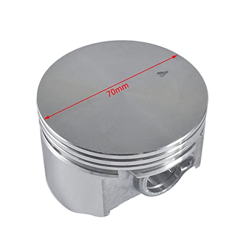 Billet Rod（3.308） Kit With 70mm Flat Top Piston for the Harbor Freight Predator 212cc Hemi and Non-Hemi versions Engine.