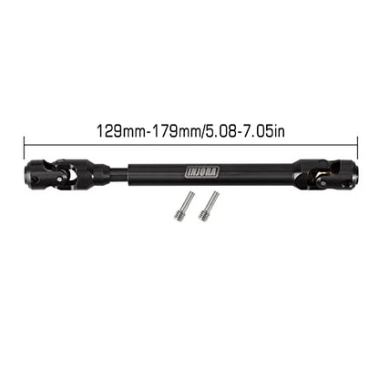 INJORA Steel Heavy-Duty Drive Shaft for 1/10 RC Car Crawler (129mm-179mm) - size: 129mm-179mm
