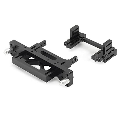1/10 RC Crawler Car Land Cruiser LC80 ABS Interior Body Mount Roof Rack Bull Bar Bumper Snorkel LED Lights for SCX10 TRX4 Redcat (SCX10 Body Mount) - color: SCX10 Body Mount
