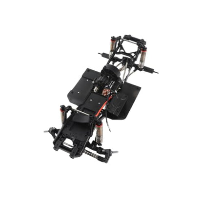 HUIOP Chassis Frame, 313mm Wheelbase Chassis Frame for 1/10 AXIAL SCX10 II 90046 90047 RC Crawler Climbing Car DIY