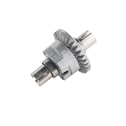 1:10 1/10 9125 9155 9156 RC Trucks Car Spare Parts Upgraded Differential Assembly Spare Parts Aluminum 25-ZJ06 LG-ZJ06 for High Speed 9125 9155 9156 RC Cars S920 S921 RC Trucks - color: Aluminum Differential 25-zj06