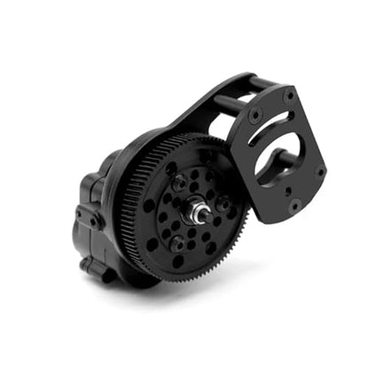 RC Gearbox Compatible with Rc4wd D90II TF2 D110 Metal Single Speed Gearbox Upgrade Transmission 1/10 RC for Climbing Car Spare Parts