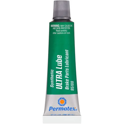 Permatex 85188 Ultra Disc Brake Caliper Lube, 0.5 Ounce - color: Synthetic Ultra Brake Parts Lubricant, size: .5 Fl Oz. (1 Vehicle)
