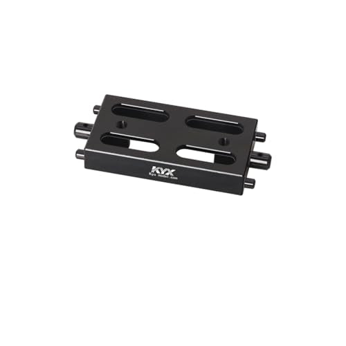 KYX Racing Aluminum Car Body Wing Spoiler Mount Upgrades Accessories for 1/10 RC Crawler Car Tamiya Hotshot II