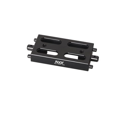 KYX Racing Aluminum Car Body Wing Spoiler Mount Upgrades Accessories for 1/10 RC Crawler Car Tamiya Hotshot II
