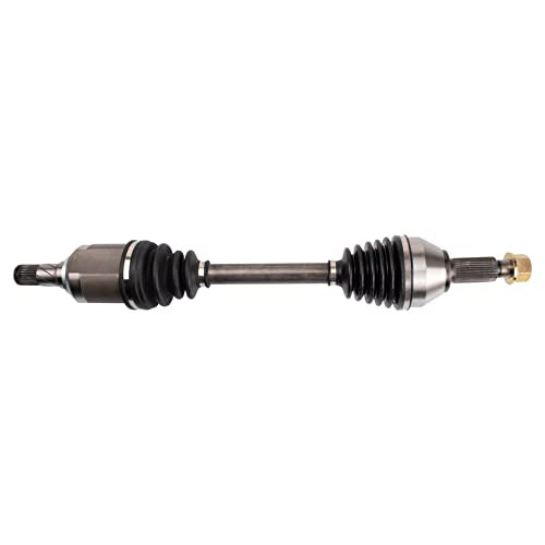 TRQ Front Driver Side CV Axle Assembly Compatible with 2015-2018 Nissan Altima V6 3.5L 2016-2021 Maxima V6 3.5L - style: CSA32514