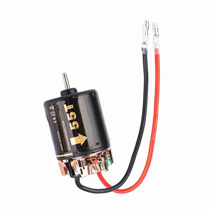 GOWENIC Universal 540 Brushless Motor, RC Model Car Motor for Big Trucks Climbing Car, High Sensorless Brushless, 35T RC for Off Road Model (55T) - size: 55T