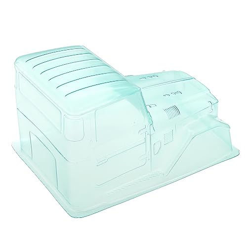 HUIOP Truck Cab, Unpainted Body Shell Cover 1/10 Truck Cab PC Clear Body Replacement for 313 Wheelbase 90046 90047 Modification Crawler Accessory Spare Parts Upgrade - size: B