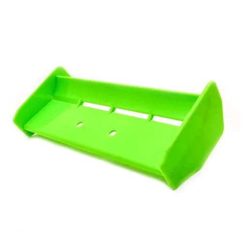 RC Replacement Parts For HSP 94166 94106 94107 1/10 For Buggy RC Cars Plastic Nylon Tail Wing Off Road Car For Nitro Electric Powered Truck Remote(Green) - color: Green