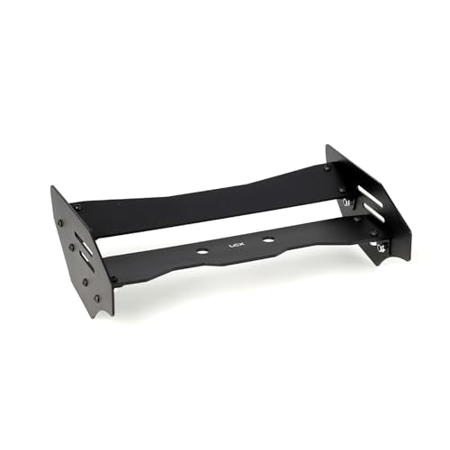 LCX Racing RC Car CNC Machined Aluminum Rear Wing for RC Truck Arrma 1/8 Typhon, Upgrades Parts Accessories