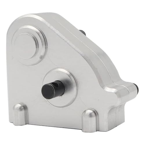 RC Car Accessories for MN G500 for MN128 MN86KS MN86 MN86K MN86S 1/12 Metal Transmission Gearbox Transfer Case Modification RC Crawler Car Upgrade Parts(Silver) - color: Silver