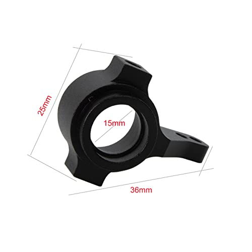 RC Car Aluminum Front Steering Knuckle Arm for Tamiya CC-01 TA03 Chassis 1/10 Off-Road Truck Upgrades Parts #50705