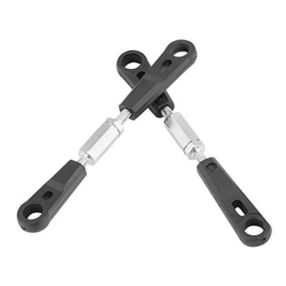 Tbest Steering Linkage Rod, Adjustable Precision Turnbuckle Rod 3.5mm 70mm Plastic for RC Car Enthusiasts Off-Road Racing Hobby Repairs