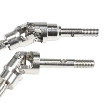 RC Car Transmission Shaft for Slash for Rustler for Stampede for Hoss HQ727 1/10 4Pcs Transmission Shaft Front Rear Drive Shaft Universal Joint Driveshaft RC Truck Upgrade Car Parts