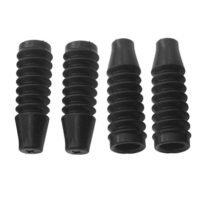 4Pcs 1:8 RC Absorber Rubber Cover Shock Damper Absorption Cover Dust-Proof Boot for 1/8 RC Off-Road Monster Short-Course Truck Car Kyosho TRX4 Hobao HPI HSP Upgrade Parts (36mm) - size: 36mm