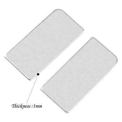 2Pcs Vgoohobby Metal Rearview Mirror RC Car Simulation Mirror Compatible with Traxxas TRX-4 Defender 1/10 RC Crawler Car