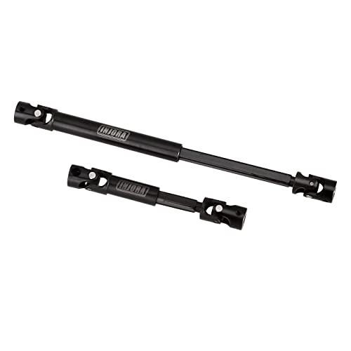 INJORA Steel Center Drive Shaft for SCX24 Gladiator Dodge Power Wagon - color: Black