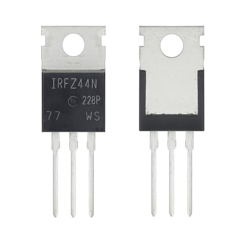 IRFZ44N MOSFET 49A 55V IRFZ44 IRFZ44NPBF N-Channel Rectifier Power Transistor Rectifier 49 Amp 55 Volt TO-220 (Pack of 20pcs) - style: IRFZ44N
