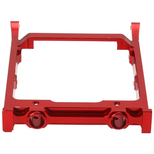 Aluminum Alloy Front Bumper Mount Compatible with MN MN128 MN86 MN86S MN86K MN86KS 1/12 RC Crawler Upgrade Parts (Red) - color: Red