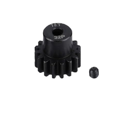 5-Pack Steel Metal 32P 5mm Pinion Motor Gear Sets 12T 14T 16T 18T 20T Compatible with HPI Kyosho Losi Axial Tamiya 1/8 1/10 RC Car Monster Truck Buggy - style: 12T 14T 16T 28T 20T