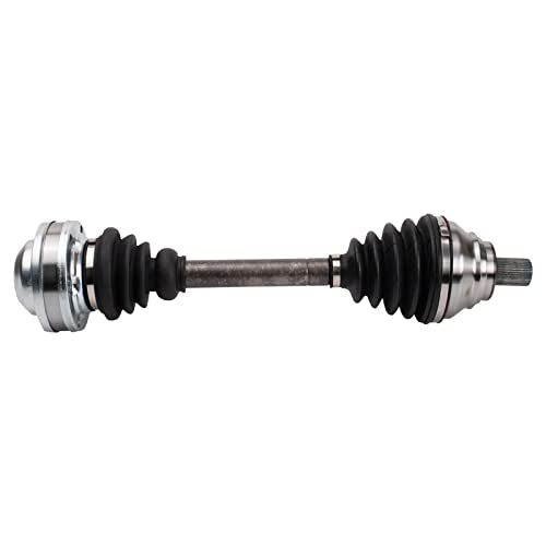 TRQ Front Left CV Axle Shaft Compatible with 2004-2006 Audi TT Quattro 2015-2016 Audi A3 2007-2008 Volkswagen Eos 2009 Volkswagen Jetta 2010-2014 Golf Dual Clutch Automatic - style: CSA32576