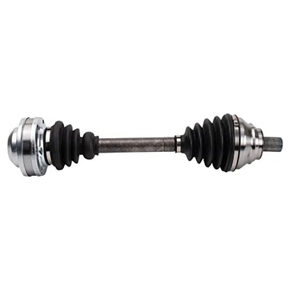 TRQ Front Left CV Axle Shaft Compatible with 2004-2006 Audi TT Quattro 2015-2016 Audi A3 2007-2008 Volkswagen Eos 2009 Volkswagen Jetta 2010-2014 Golf Dual Clutch Automatic - style: CSA32576