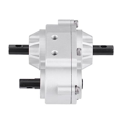 Metal Transfer Case RC Transfer Gearbox Accessory for SCX10 Gelande II D90 1 10 RC Crawler Car Sturdy Metal Construction Easy Installation Lightweight Design Durable