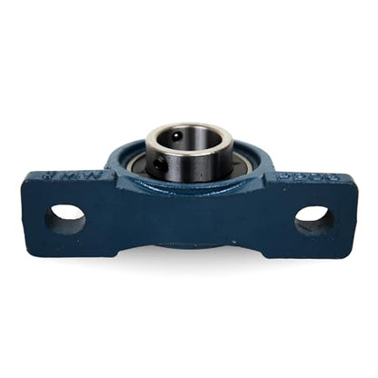 UCP201-8 Pillow Block Bearing (2 Pack), 1/2 inch Bore, 2 Bolt Flange Mounted, Solid Cast Iron Base, Self-Alignment - size: UCP201-8