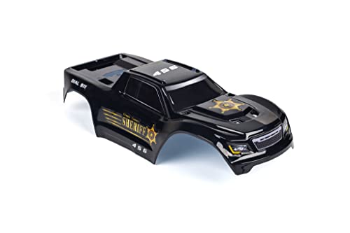 Custom Body Police Style Compatible for V1 Traxxas Maxx 1/10 4X4 4WD Truck Shell Cover(Truck not Included) MX-PB-01