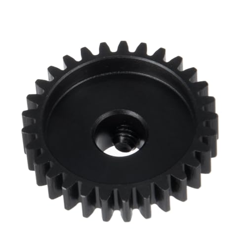 LSG 8mm M1 16T 17T 18T 19T 21T 24T 26T 27T 29T Steel Pinion Gear | for 1/5 X-MAXX RC Model Car Buggy Truck Hardened Steel 8mm Shaft Motor M1 Pitch Gears Upgrade Parts - size: 29T