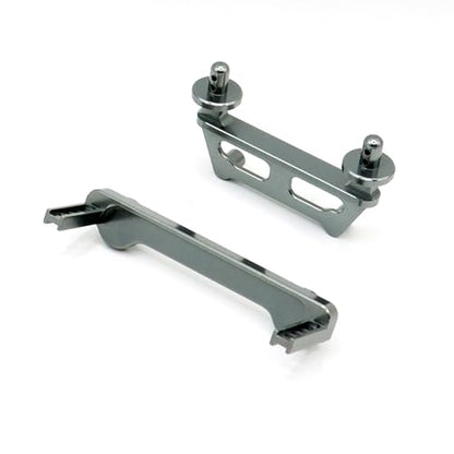Alloy 16210 Body Mount Post & Body Cilps for 1/16 M162 M163 16207 16208 16209 16210 H6 Series Body Plate Upgrades Part Gray