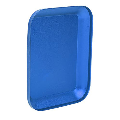 RC Screw Tray Magnetic Parts Holder Small Screw Organizer Storage Tray with Aluminum Alloy for Fuel Vehicle Parts Tools (Blue) - color: Blue