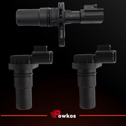 Input/Output Transmission Speed Sensor Set 319351XF00 3 Pcs | Compatible with Nissan Altima Maxima Sentra Versa Rogue Juke Infiniti QX60 JX35 Replaces 319351XF01 319358E007 31935X420C