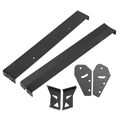 RC Car Tail Wing Rear Spoiler for 1/10 On Road Racing Drift Car, Aluminum Alloy and Carbon Fiber Rear Wing with Mounting Kit, Universal Fit for HSP Kyosho
