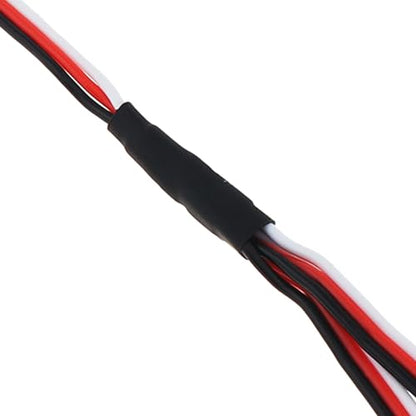 6Pcs 3 Pin JST Plug Splitters Servo Cord Wire,15 cm Male to 2 Female | Y harness connector servo extension cable. Fit for Futaba JR RC Car Airplanes - size: Male to 2 Female