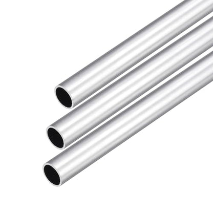 DMiotech 3Pack (11mm OD x 9mm ID) 6063 Aluminum Round Tube 300mm Length Industry Metal Tubing for Machinery Frame Construction DIY Projects - size: 11mm x 9mm x 300mm