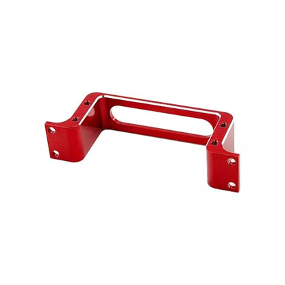 1PC RC Airplane Aluminum Alloy Servo Mounting Bracket Fixed Frame for RC Plane Helicopter Boat DIY Model Toy Fixed Wing Parts (Red) - color: Red