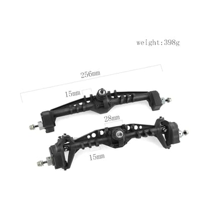 1/10 RC Car Rear Currie F9 Portal Axle Assemble Compatible with 1:10 Scale RC Crawler Car Axial Capra UTB10 1.9 UTB Upgrade Parts (Rear Axle Assemble) - color: Rear Axle Assemble