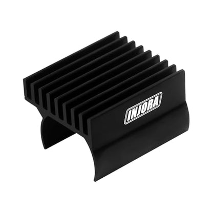 INJORA 050 Pro Brushed Motor 50T with Mount and Heat Sink for 1/24 SCX24 - size: Motor with Heat Sink