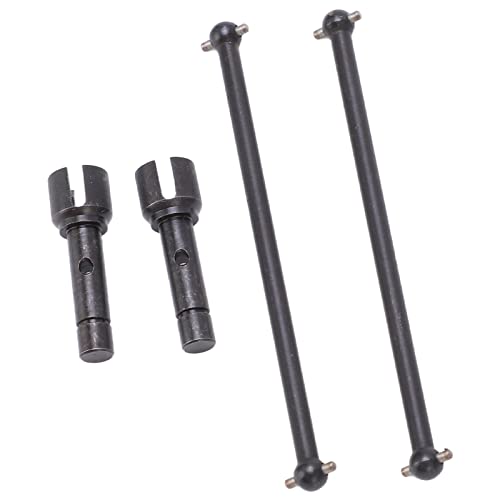 1 Pack CVD Drive Shaft Universal Metal Rear Drive Shaft Set for YK 4012 4013 RC Vehicle, High - Strength Steel Dogbone Axle Replacement for Remote Control Cars