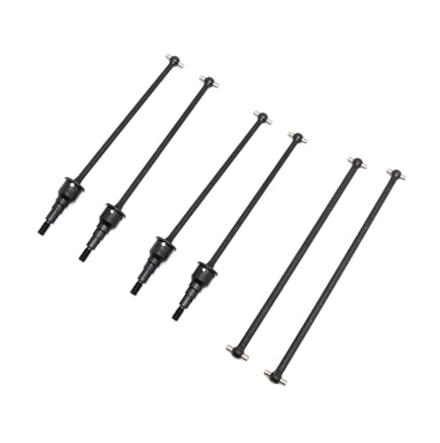 RC Car Drive Shafts for Losi for Lasernut U4 1/10 Transmission Axles for Rock Racer Buggy RC Car Upgrade Parts Metal Front Rear Drive Shaft Dogbone Accessories