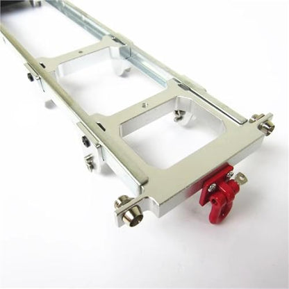 RC Bumper for B14 B24 B16 B36 C14 C24 1/16 rc Car Truck Accessories Metal Beam and Rear Bumper with Tow Hook Upgrade Parts