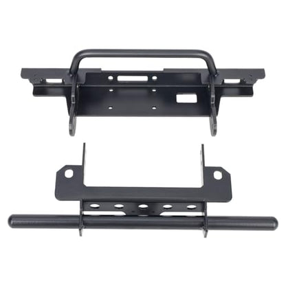 1/10 Scale Bumper Metal Compatible for VP Vanquish VS4-10 VVV-C1355 RC4WD VS410 Phoenix RC Crawler Upgrade Parts (Front Rear Bumper Kit) - style: Front Rear Bumper Kit