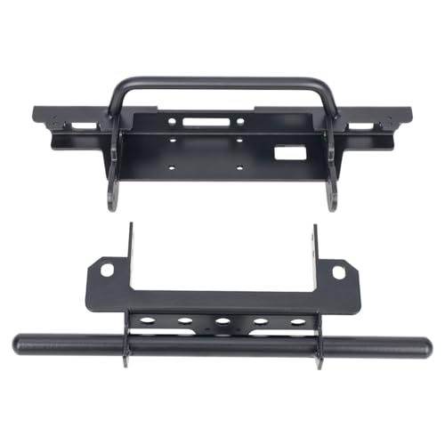 1/10 Scale Bumper Metal Compatible for VP Vanquish VS4-10 VVV-C1355 RC4WD VS410 Phoenix RC Crawler Upgrade Parts (Front Rear Bumper Kit) - style: Front Rear Bumper Kit