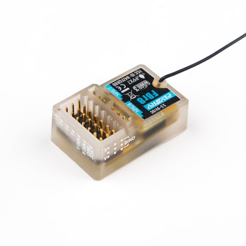 Flysky FBr8 AFHDS 3 Waterproof Receiver (Extended Antenna Version) | 8CH Input i-BUS2 S.BUS i-BUS PPM Fit For AFHDS 3 Protocol Transmitters RF modules Car Boat