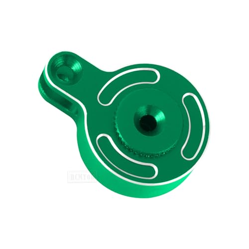 RC Aluminum Fixed Link Steering Servo Saver Upgrades Part for 1/8 Typhon 3S BLX 1/10 Big Rock Granite Senton 3S BLX Kraton Outcast 4S BLX,Green - color: Green - (Upgrades Part)