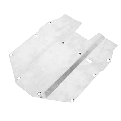 RC Car Front and Chassis Skid Plate Armor, Stainless Steel Guard Armor Plate for Durability and, Compatible with YIKONG DF7 1/7 Short Truck