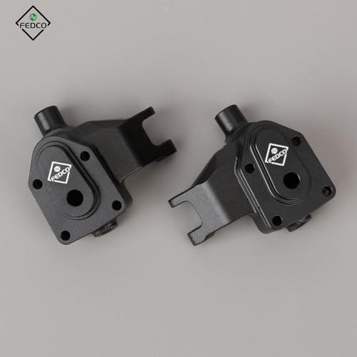 UTB18 Steering Knuckles with Axles Portal Cover for UTB18 Upgrades | CNC Machined Portal Steering Hub For Axial UTB18 Capra Trail 4WD 1/18 RC Crawler