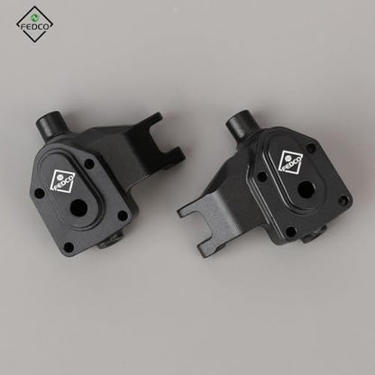 UTB18 Steering Knuckles with Axles Portal Cover for UTB18 Upgrades | CNC Machined Portal Steering Hub For Axial UTB18 Capra Trail 4WD 1/18 RC Crawler