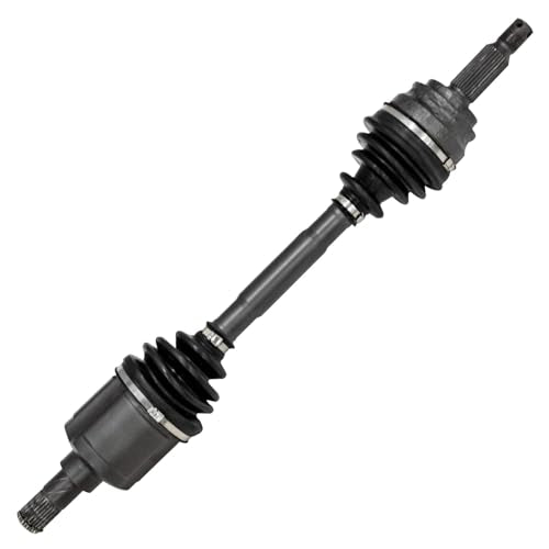 Detroit Axle - Front Left Steering Knuckle and Wheel Hub Bearing CV Axle | Shaft Assembly Replacement for 2007-2011 Dodge Caliber - 2pc Set - size: 2UX47813/Pair